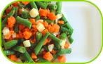Carrot, potato, green beans, diced mix 